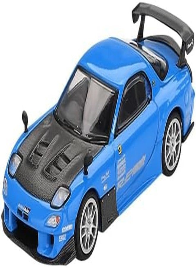 MINI GT MGT01046-BL 1/64 Mazda RX-7 RE Amemiya 20B NA 3ROTOR-7 Amemiya (Right Handle) Finished Product - Image 2